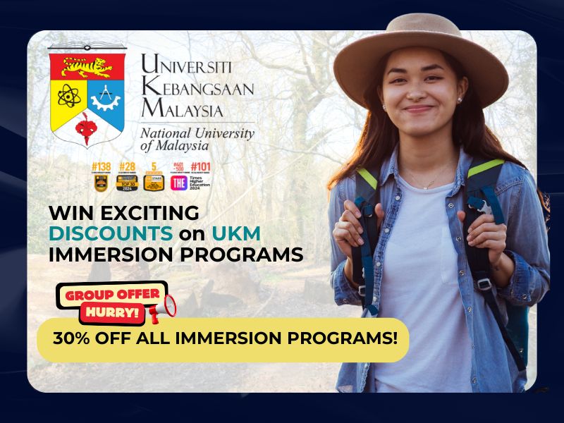 Immersion programs disc banner